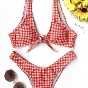 Plaid Bikini